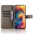 thumbnail image 2 of For ZTE Blade V70 nubia V70 Case PU Leather Diamond Texture Wallet Phone Cover - Black, 2 of 5