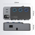thumbnail image 3 of Chargeur de Véhicule Multi-Port 12 Volts avec Contrôle de Tension Intelligent, 3 of 10