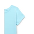 thumbnail image 3 of Garanimals Toddler Girl Short Sleeve Solid T-Shirt, Sizes 18M-5T, 3 of 3