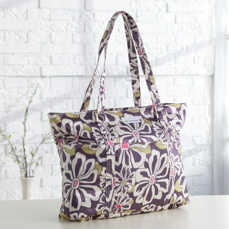 Amy Michelle Austin Go Bebe Diaper Bag - Charcoal Floral