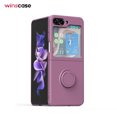thumbnail image 2 of Samsung Galaxy Z Flip Series | Liquid Silicone Holder Ring Mobile Phone Case,iPhone 15 Pro, 2 of 8