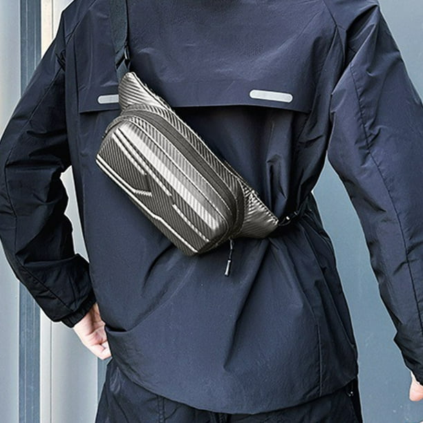 Riñonera de Viaje para Hombre, Bandolera, Ideal para Uso Diario y Aventuras Al Aire Libre.