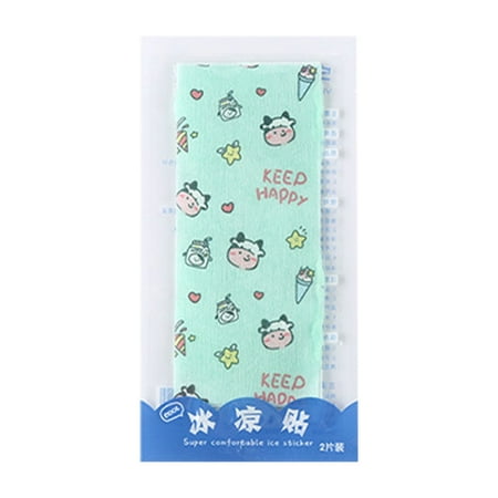 

Rdeuod Accessories Pack Of 2 Pieces Cool Sheets Infants Adults Heatstroke Fever Reduction Heat Stickers Summer Physical Tools