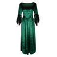 thumbnail image 2 of gótico victoriano renacentista cuello cuadrado Vintage Wench medieval L, 2 of 8