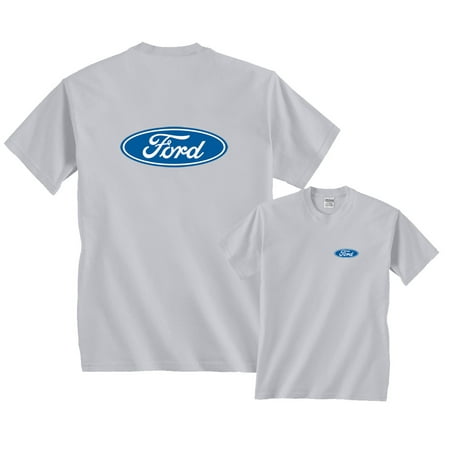 - Ford Motor Company Classic Blue Oval Logo T-Shirt