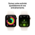 thumbnail image 4 of Apple Watch Series 11 GPS 42mm Rose Gold Aluminium Case with Light Blush Sport Band - S/M, 4 of 5