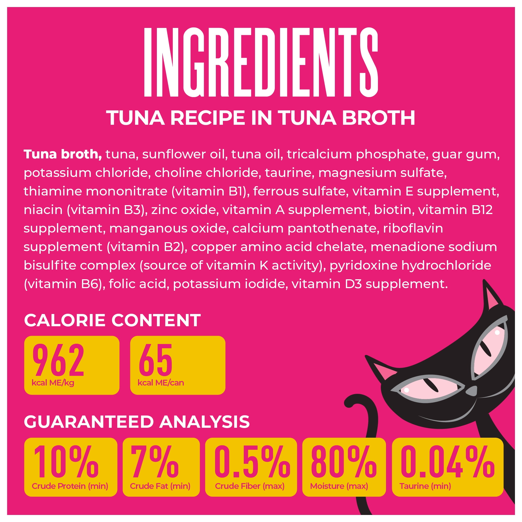 Tiki Cat Born Carnivore Wet Cat Food, Tuna Recipe in Tuna Broth, 2.4 oz. Can