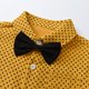 thumbnail image 3 of Gibobby Conjunto de ropa de bebé Camiseta de manga larga para niños pequeños, pantalones, trajes para niños y caballeros(Amarillo, 5-6 Años), 3 of 5