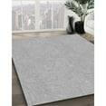 thumbnail image 2 of Ahgly Company Indoor Square Patterned Gray Novelty Area Rugs, 3' Square, 2 of 6