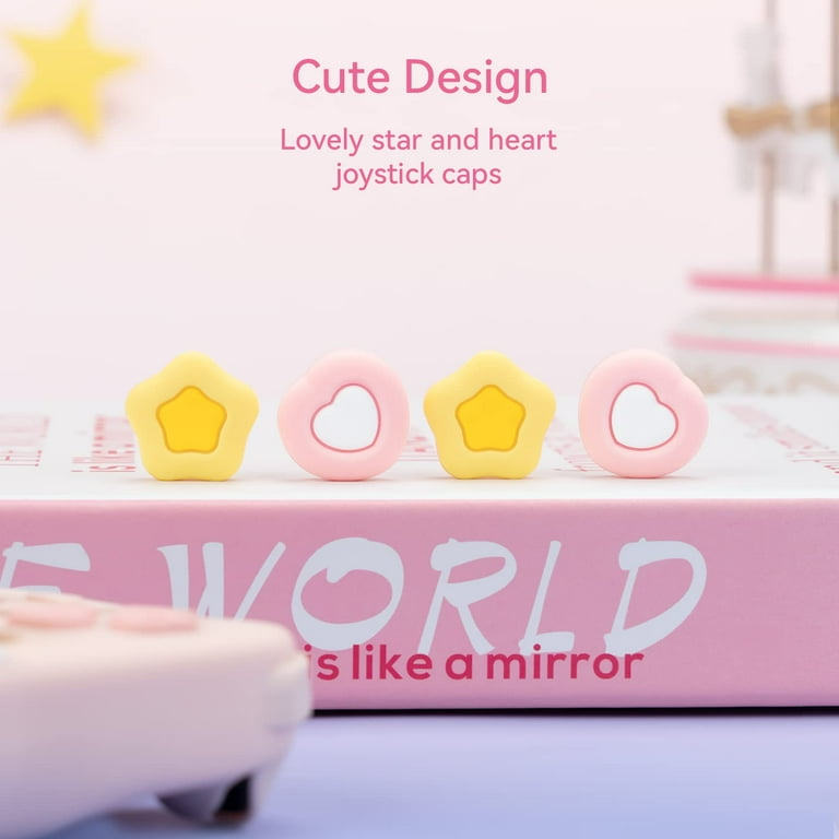 GeekShare Cute Ice Cream Switch Lite Case - Purple Mikko Design With Thumb Grips 3 thumbnail image