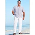 thumbnail image 4 of KingSize Men's Big & Tall Elastic Waist Gauze Cotton Pants, 4 of 6