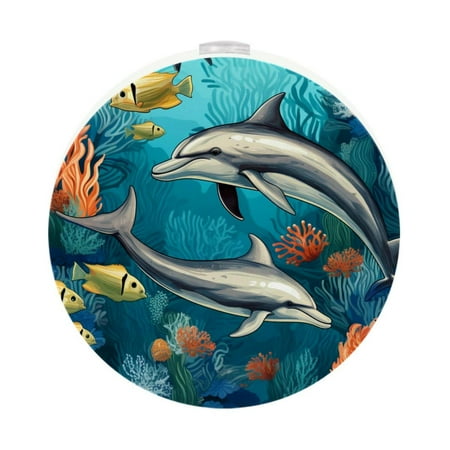 

Dolphin Intelligent Wall Night Light - Set of 2 LED Induction Control