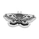 thumbnail image 2 of Capa de mariposa de Halloween para niños, disfraz de alas de mariposa para festival, carnaval y espectáculo. Negro Blanco 145cm, 2 of 9