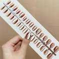 thumbnail image 3 of Cat Eye False Nail Shining Cat Eye Series Wearable False Art Tablets Artificial Nail L1w6, 3 of 5
