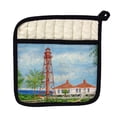 thumbnail image 1 of Betsy Drake PT838 Sanibel Lighthouse, FL Pot Holder, 1 of 1