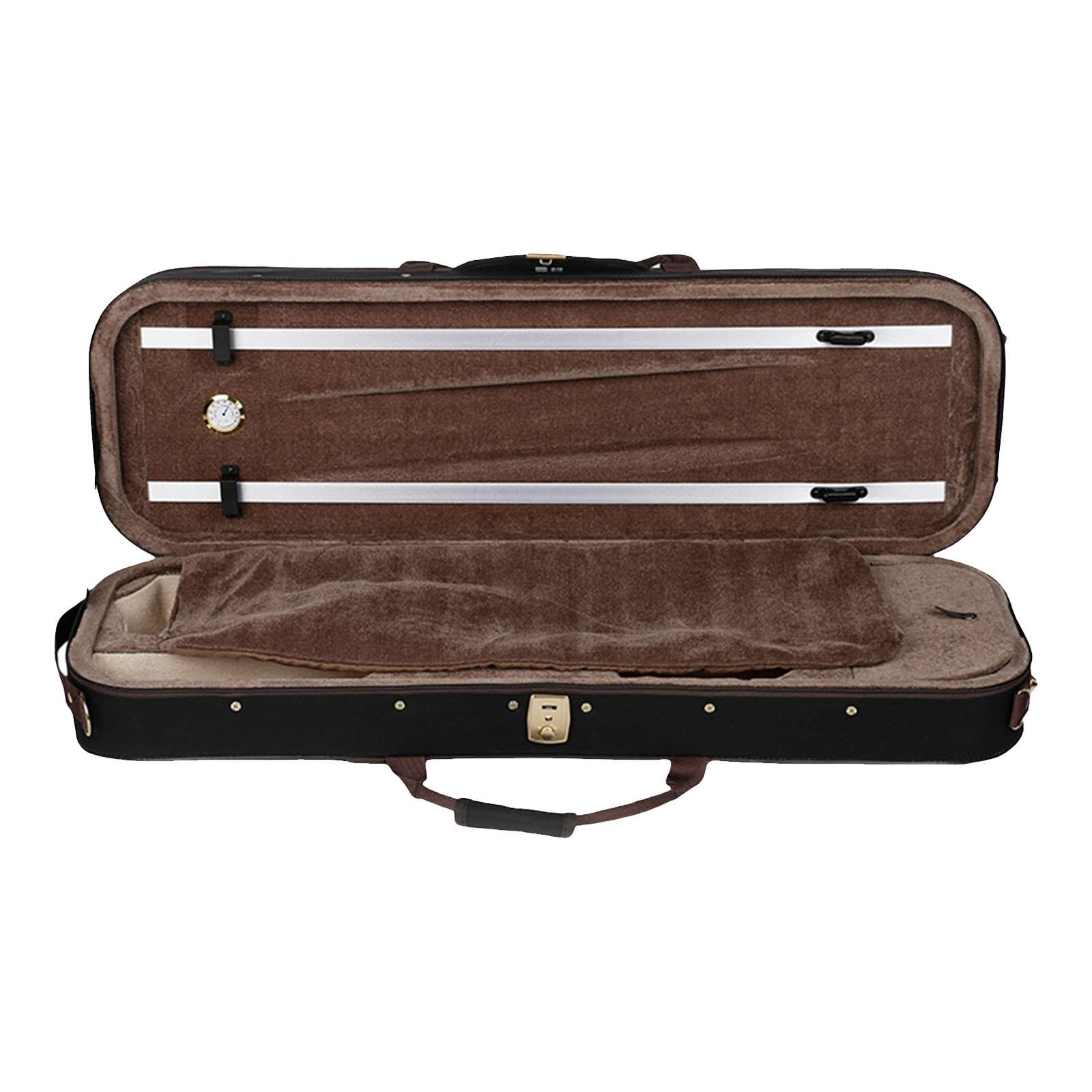 LeeQinersw Violin Case Carrying Bag Portable Lightweight Protection Professional Violin Box Style B