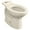 Bone, variant on American Standard Cadet 3 FloWise 1.6 GPF Right Height Elongated Toilet Bowl Only in White