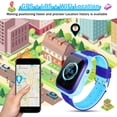 thumbnail image 6 of 4G Watch Phone for Children - Kids Smart Watch with WiFi, Dail, Voice Messages & Video Calls, GPS Location, Students School Mode, SOS Function, Camera and Pedometer - Blue, 6 of 6