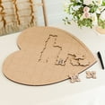 thumbnail image 3 of Weddingstar Wooden Heart Puzzle Wedding Guest Book - Blank, 3 of 4
