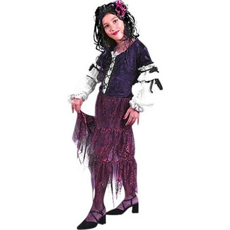 Child's Gypsy Rose Costume~Small 4-6 / Purple