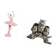 thumbnail image 5 of Estatua de la bailarina,Estatua de niña de ballet Escultura de niña de resina Artesanía,Figura de bailarina para decoración de escritorio,Figuras de búho,Figuras de búho,animales, 5 of 8