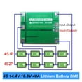 thumbnail image 4 of 4S 40A Standard BMS 14.4V 16.8V 18650 21700 26650 Lithium Battery Protected Board For Screwdriver Drill And Headlamp Use ,Multi -Function Protection, 4 of 4