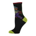 thumbnail image 3 of Oooh Yeah Women's Metal Music Socks, Poison, Colorful Novelty Cotton Crew Socks, 3 of 4