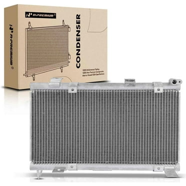 A-Premium Air Conditioning A/C Condenser Compatible with Chevrolet, GMC, Isuzu Models, T6500 T7500 T8500, FRR FTR FVR FXR, Replace# 1835342580, 8975005211