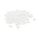 thumbnail image 1 of 100Pcs 15mmx14mm Grapas de Plástico Blanco Vehículo Coche Panel Puerta Remache, 1 of 1