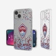 thumbnail image 3 of Colorado Rapids iPhone Confetti Design Clear Case, 3 of 6