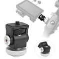 thumbnail image 4 of Camera Tripod Ball Head, 1/4In Screw And 1/4In Screw Hole Photography Ball Head With Wrench For Fill Light For Monitor Microphone, 4 of 8