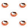 thumbnail image 1 of Guardurnaity Diadema de terciopelo trenzado, estilo bohemio, aro ancho para el pelo para mujer, banda para la cabeza sólida para accesorios de Type2 NO2, 1 of 6