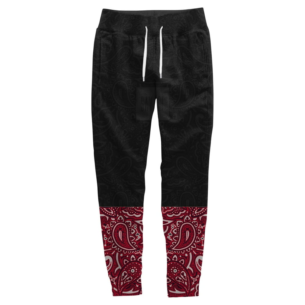 graphic jogger pants