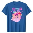 thumbnail image 1 of Pop cazadora para niña Hunters Graphic Round-Neck Short Sleeve T Shirt For Kids Youth Fashion Tee With Cartoon Print Design Soft Blend Top For Children （Blue）, 1 of 3