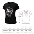 thumbnail image 2 of Possum Women’s Cotton Short Sleeve T-Shirt HD Graphic Print Casual Crew Neck Tee XL, 2 of 6
