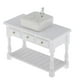 thumbnail image 4 of Juego De Lavabo Y Gabinete En Miniatura 1/12 Para Del Baño De La Zulema  Cuenca de lavado cuadrado en miniatura, 4 of 8