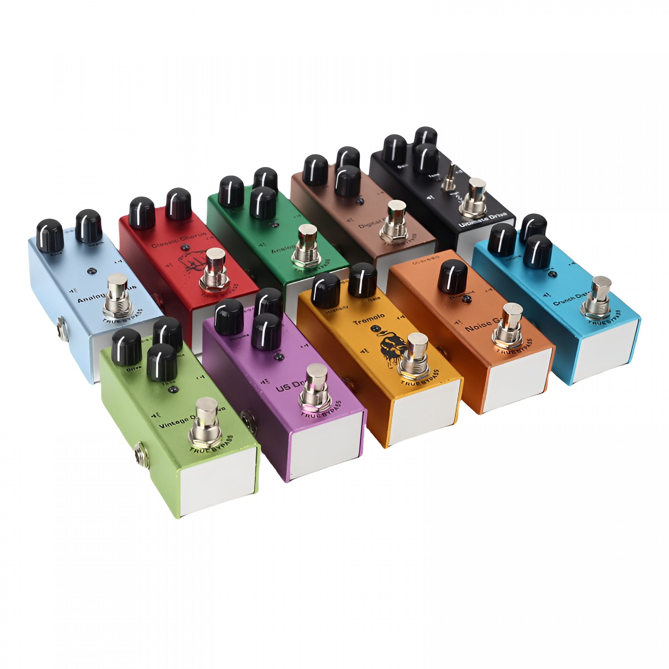 SEPTRIO Metal Distortion Pedal Overdrive & Reverb Effects Processor Choir Sound Enhancer for Guitar 9.1X4X3.2Cm Compact Size Includes Power Cord Ideal for Metal & Hard Performances
