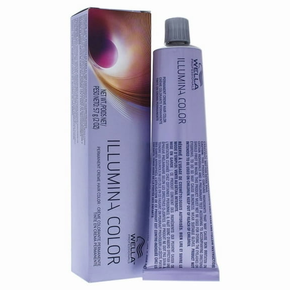 Illumina Color Permanent Creme Hair Color - 6 37 Dark Blonde-Gold Brown by Wella for Unisex - 2 oz Hair Color