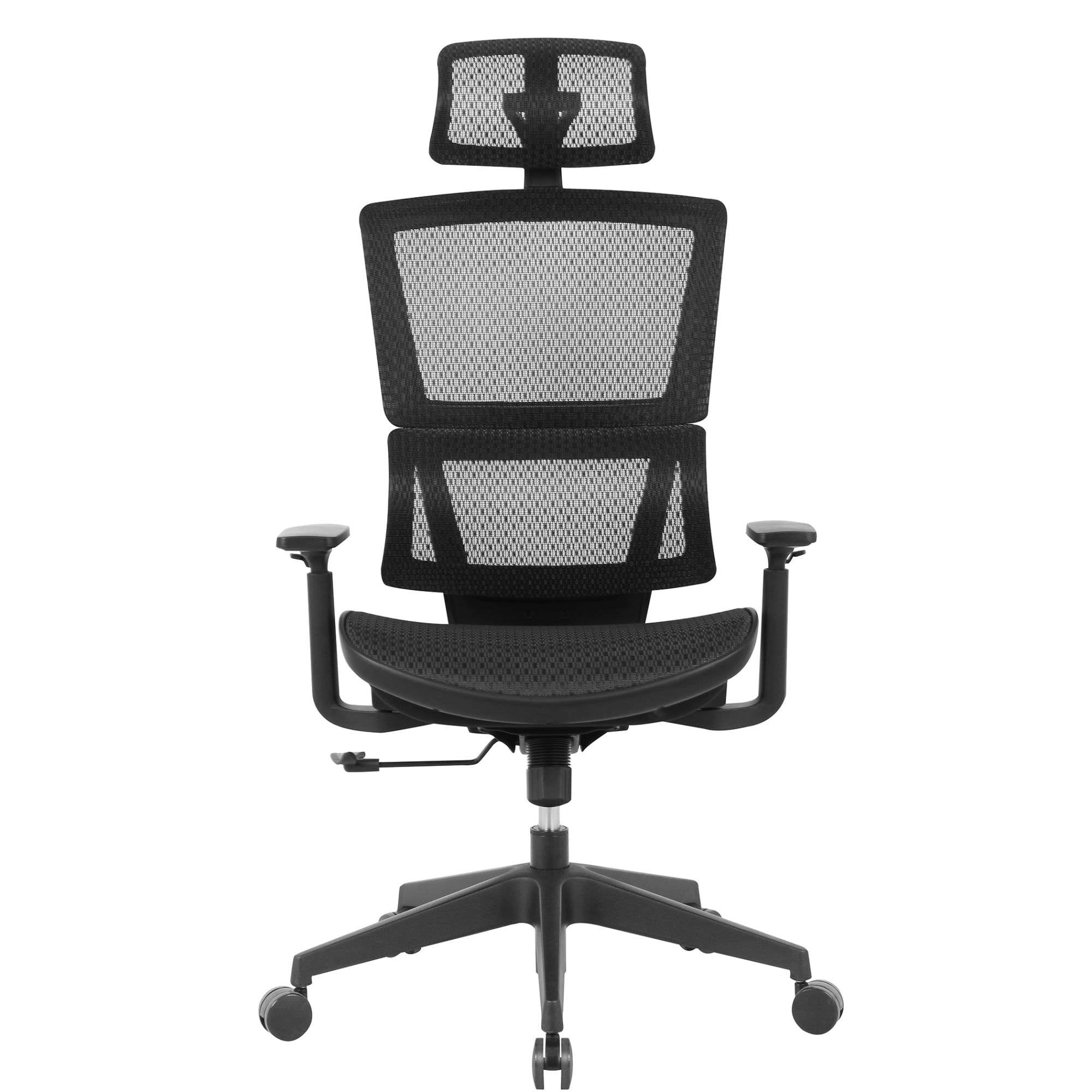 Realspace® Radano Mesh High-Back Executive Office Chair, Black, BIFMA Compliant