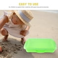 thumbnail image 3 of OUNONA Sand Box Plastic Light Green For Kids With Sensory Activities 1Set, 3 of 8