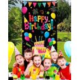 thumbnail image 5 of Gya Colorido Banner De Puerta De Fiesta De Cumpleaños Para Niños Niños Recién Nacidos Baby Shower Fondo De Feliz Cumpleaños Globos Barra De Dulces Regalos Telones De Fondo Celebración Para Niños Decor, 5 of 5