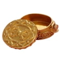 thumbnail image 3 of Oración de , Colgante Hecho , Caja de Gawu de Cobre - Dorado Yotijar Colgante de rueda de oración, 3 of 9