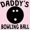 thumbnail image 2 of CafePress - Daddys Bowling Ball Body Suit - Baby Light Bodysuit, Size Newborn - 24 Months, 2 of 4