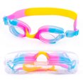 thumbnail image 3 of Brybelly SSWI-103 Colorful Kids Goggles with Case, Cotton Candy, 3 of 6