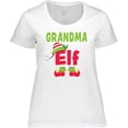 thumbnail image 3 of Inktastic Christmas Grandma Elf Women's Plus Size T-Shirt, 3 of 5