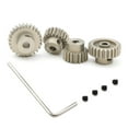 thumbnail image 3 of Almencla Pinion Gear Sets RC Gear,Accs,with Screw,Motor Gear,RC Upgrade Part,for TT02 TB02 TA05 Remote Contorl Vehicle RC Crawler, 3 of 8