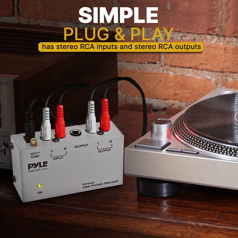 Pyle PP444 Ultra Compact Phono Preamp photo 5