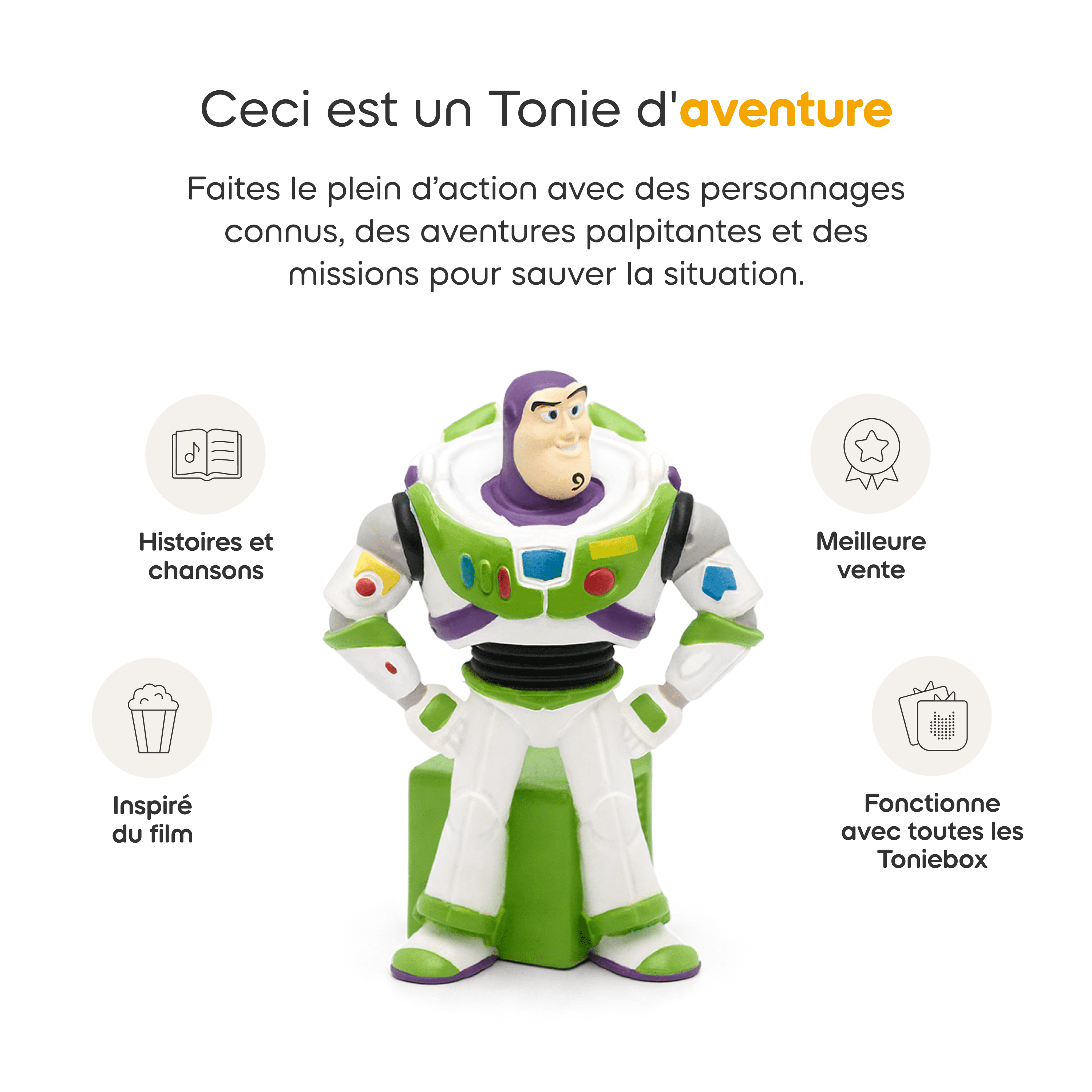 Tonies - FRENCH - Disney Toy Story 2 - BuzzFRENCH