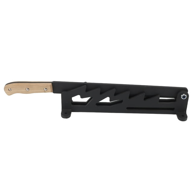 Firewood Kindling Splitter, Adjustable Wooden Handle Kindling Cracker Wall Mounted For Household