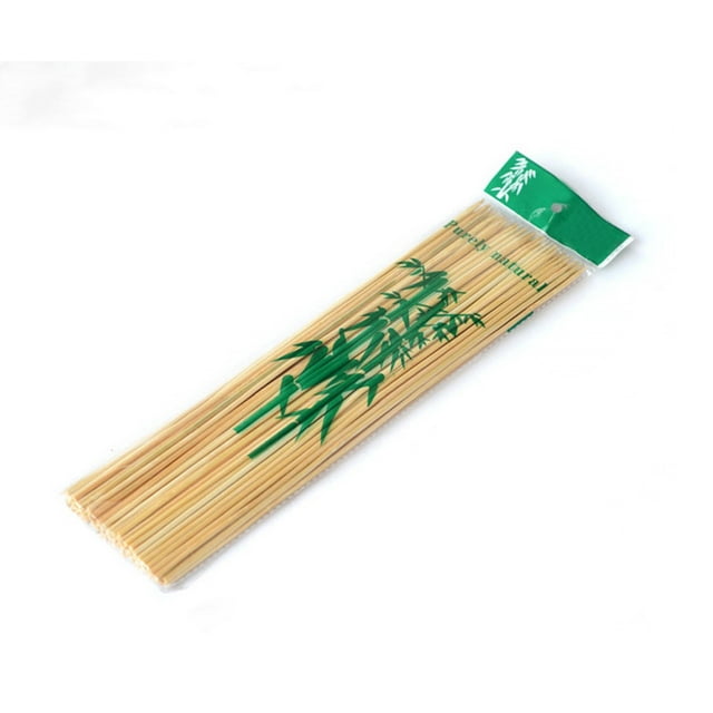 Oleegame 1 Pce Brochettes de 6” pour Grillades, Brochettes de BBQ, Lot de 100